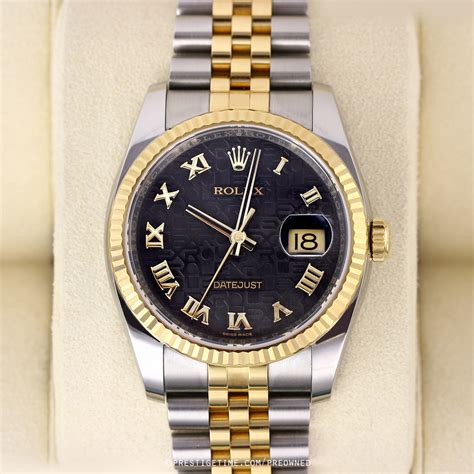 rolex datejust 36mm pre owned